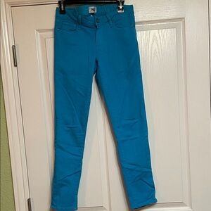 PAIGE Blue Skyline Ankle Peg 28